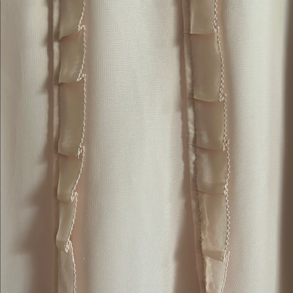 LOFT Pink Ruffled Blouse - Picture 3 of 4